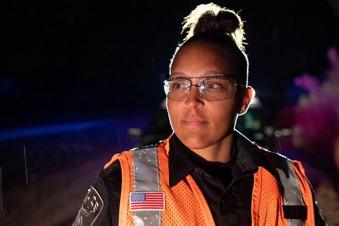 BNSF Police Deputy Chief Ebony Harris