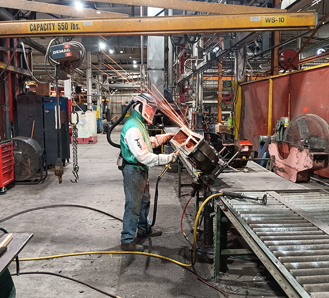 Daprato at work in Topeka