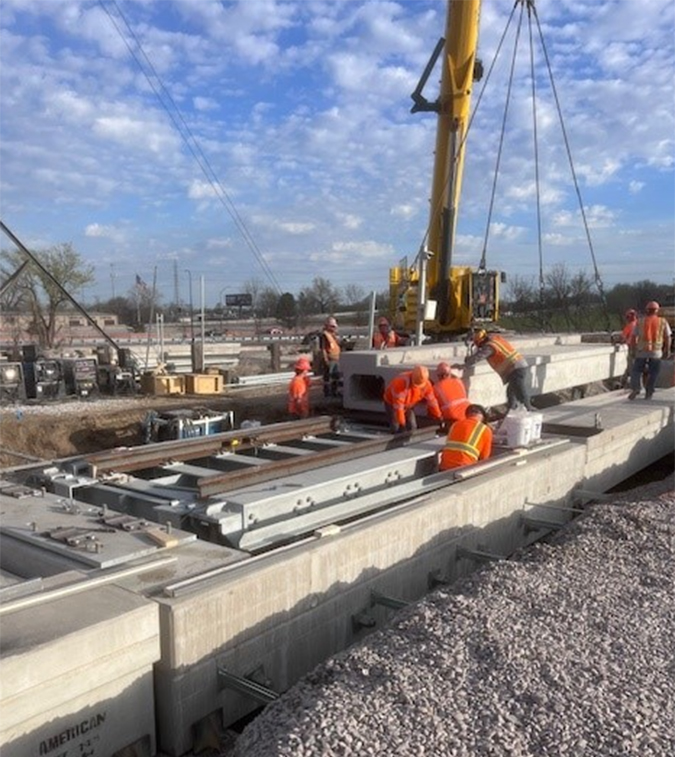 New scale being installed