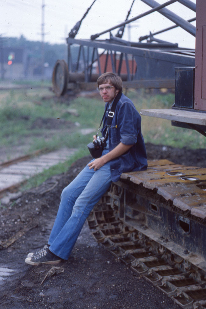 Haubrich in Springfield, Illinois, June 1977