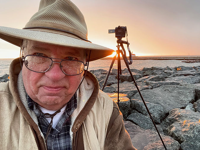 Haubrich with camera